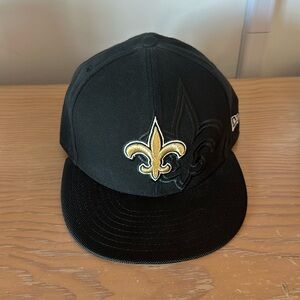 New Orleans Saints Fitted Hat 7 3/8